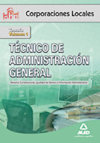TEMARIO 1 TÉCNICO DE ADMINISTRACIÓN GENERAL. CORPORACIONES LOCALES