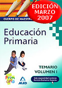 1. TEMARIO. EDUCACION PRIMARIA. CUERPO DE MAESTROS