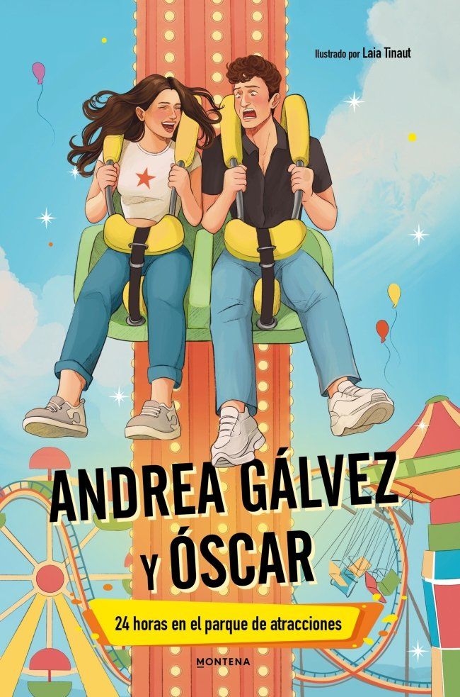 24 HORAS EN EL PARQUE DE ATRACCIONES. ANDREA GÁLVEZ Y ÓSCAR