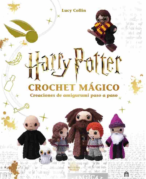 HARRY POTTER. CROCHET MAGICO. CREACIONES DE AMIGURUMI PASO A PASO