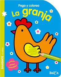LA GRANJA. PEGA Y COLOREA