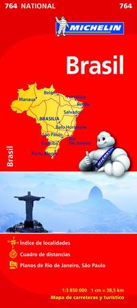 764. BRASIL. MAPA NATIONAL 2012 ESCALA 1:3.850.000