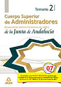 2. TEMARIO. CUERPO SUPERIOR ADMINISTRADORES JUNTA ANDALUCIA (A.1200)