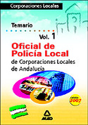 1. TEMARIO. OFICIAL DE POLICIA DE CORPORACIONES LOCALES DE ANDALUCIA