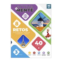 ACTIVA TU MENTE: RETOS NÚMERO 3 - CONTIENE 8 RETOS CON 40 EJERCICIOS (EJERCITAR