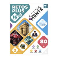 ACTIVA TU MENTE: RETOS PLUS NÚMERO 2 - CONTIENE 16 RETOS CON 80 EJERCICIOS (EJER
