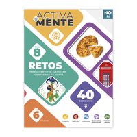 ACTIVA TU MENTE: RETOS NÚMERO 6 - CONTIENE 8 RETOS CON 40 EJERCICIOS (EJERCITAR