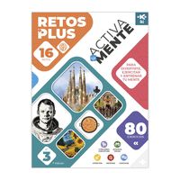 ACTIVA TU MENTE: RETOS PLUS NÚMERO 3 - CONTIENE 16 RETOS CON 80 EJERCICIOS (EJER