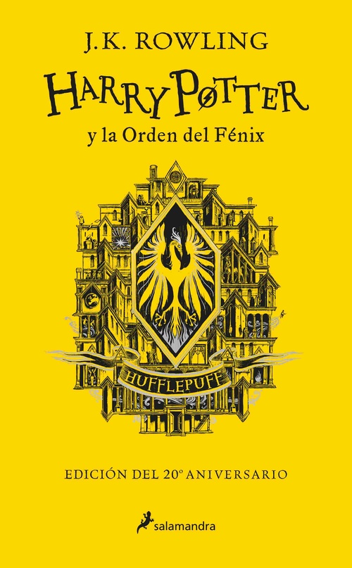 HARRY POTTER Y LA ORDEN DEL FÉNIX (EDICIÓN HUFFLEPUFF DEL 20º ANIVERSARIO) (HARR