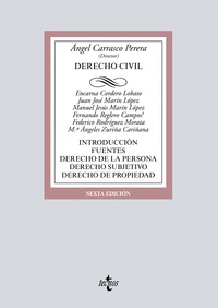 (6º) DERECHO CIVIL. INTRODUCCIÓN. FUENTES. DERECHO DE LA PERSONA. DERECHO SUBJETIVO. DERECHO DE PROP