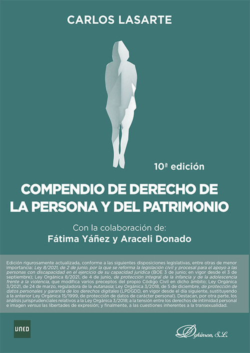 (10º) COMPENDIO DE DERECHO DE LA PERSONA Y DEL PATRIMONIO.