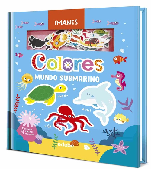 COLORES. MUNDO SUBMARINO. IMANES