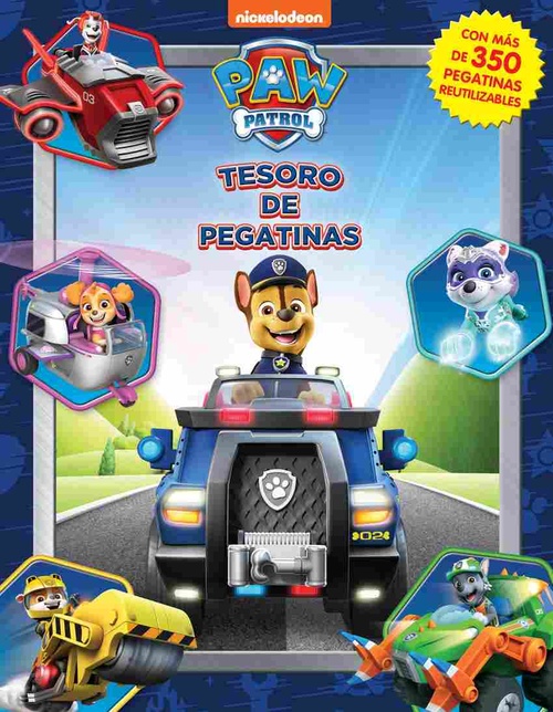 LA PATRULLA CANINA. TESORO DE PEGATINAS