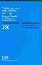 VALORES SOCIALES DE LA CULTURA ANDALUZA ENCUESTA MUNDIAL DE VALORES