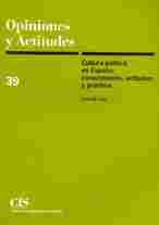 CULTURA POLITICA EN ESPAÑA:CONOCIMIENTO ACTITUDES