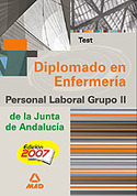 TEST. DIPLOMADO ENFERMERIA . PERSONAL LABORAL GRUPO II JUNTA ANDALUCIA