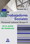 1. TEMARIO. TRABAJADORES SOCIALES JUNTA ANDALUCIA. PERSONAL LABORAL