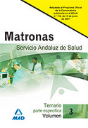 3. TEMARIO. PARTE ESPECIFICA. MATRONAS SAS. SERVICIO ANDALUZ DE SALUD