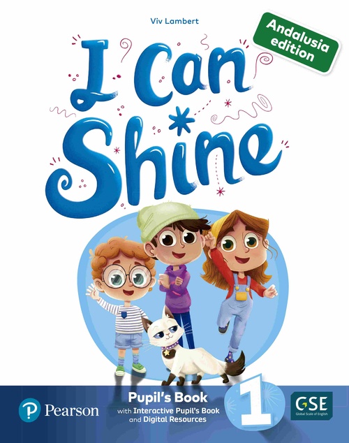 1º PR. I CAN SHINE. PUPILŽS BOOK - ACTIVITY BOOK PACK & INTERACTIVEPUPILŽS B. ANDALUCIA