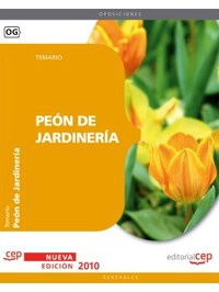 TEMARIO. PEON DE JARDINERIA