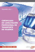 I. CERTIFICADO DE CAPACITACIÓN PROFESIONAL DE TRANSPORTE DE VIAJEROS