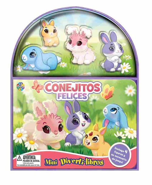 CONEJITOS FELICES. MINI DIVERTI-LIBROS
