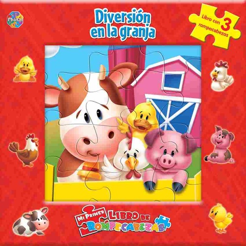 DIVERSIÓN EN LA GRANJA  (LIBRO+3 PUZZLES)