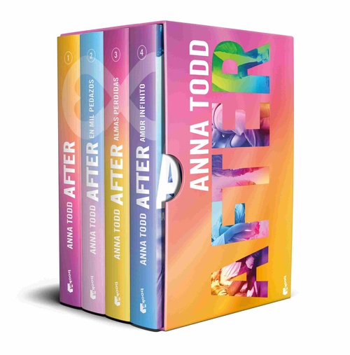 AFTER / EN MIL PEDAZOS / ALMAS PÉRDIDAS / AMOR INFINITO. ESTUCHE AFTER