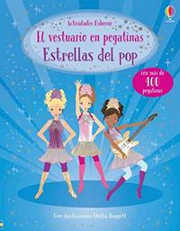 ESTRELLAS DEL POP. EL VESTUARIO EN PEGATINAS