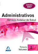 2. TEMARIO. ADMINISTRATIVOS SAS SERVICIO ANDALUZ DE SALUD