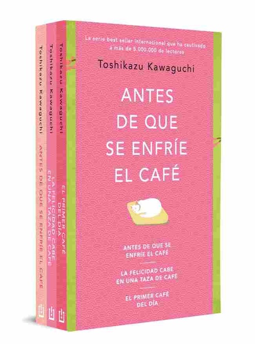 ANTES DE QUE SE ENFRIE EL CAFÉ/ LA FELICIDAD CABE EN UNA TAZA DE CAFÉ/EL PRIMER CAFÉ DEL DÍA (3 VOLS