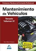 IV. TEMARIO. MANTENIMIENTO DE VEHICULOS. PROFESORES TECNICOS FORMACION