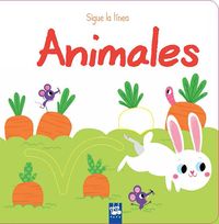 SIGUE LA LÍNEA. ANIMALES