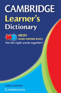 CAMBRIDGE LEARNER`S DICTIONARY