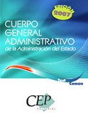 TEST COMUN. CUERPO GENERAL ADMINISTRATIVO ADMINISTRACION ESTADO. LIBRE