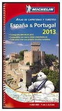 2013. ESPAÑA Y PORTUGAL. ATLAS DE CARRETERAS Y TURISTICO. ESCALA 1:350 000