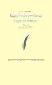 DÍAS FINALES EN GRECIA                                                          CAVAFIS, GIL DE BIED