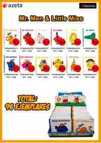 EXPOSITOR MR MEN Y LITTLE MISS (96 EJEM)
