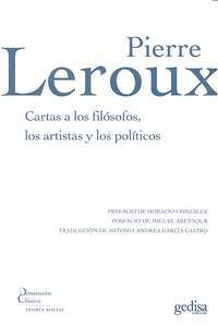 CARTAS A LOS FILOSOFOS, A LOS ARTISTAS Y LOS POLITICOS