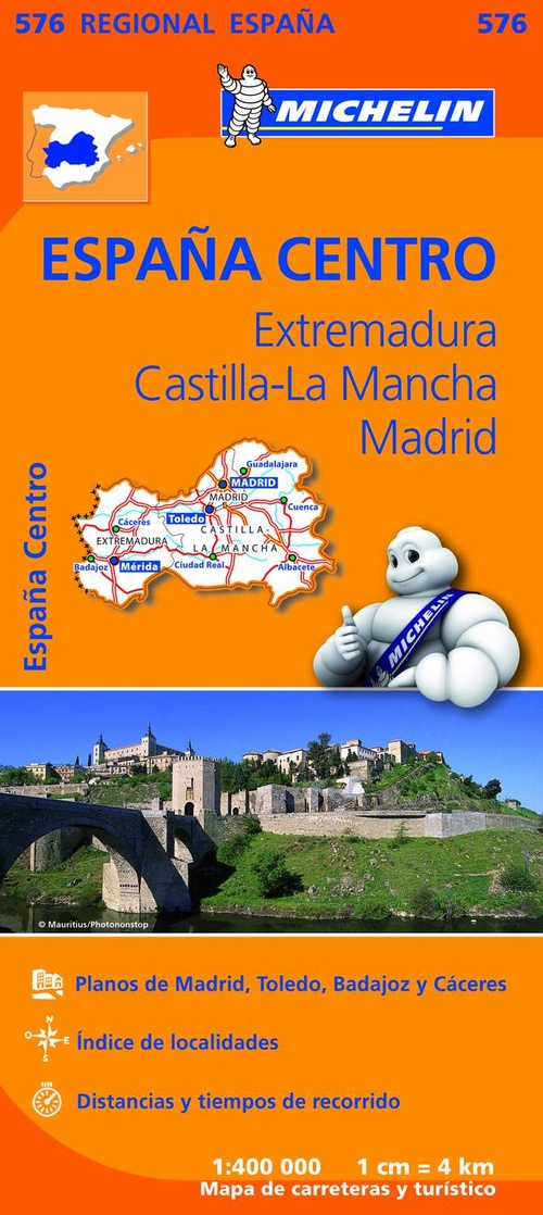 576. ESPAÑA CENTRO: EXTREMADURA,  CASTILLA-LA MANCHA, MADRID