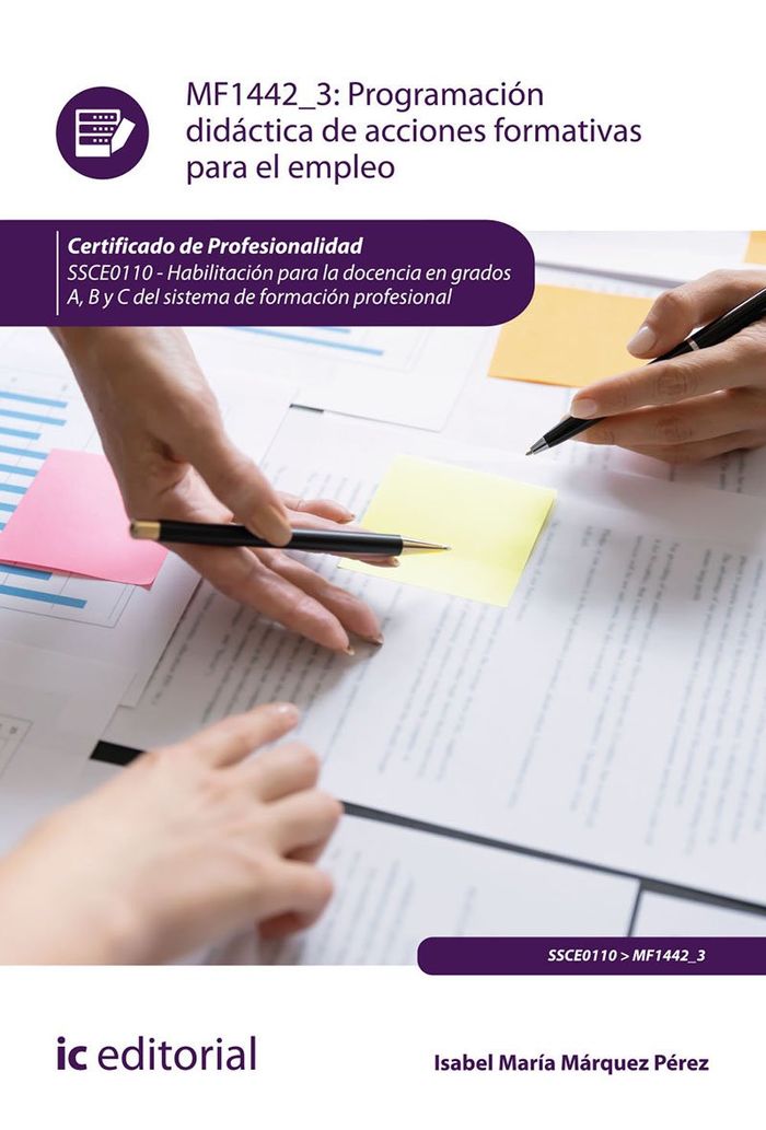MF1142_3.PROGRAMACIÓN DIDÁCTICA DE ACCIONES FORMATIVAS PARA EL EMPLEO