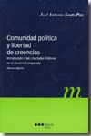 (3º) COMUNIDAD POLITICA Y LIBERTAD DE CREENCIAS