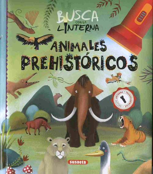 ANIMALES PREHISTORICOS. BUSCA CON LA LINTERNA