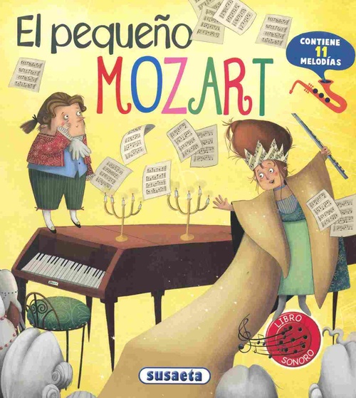 EL PEQUEQO MOZART. MI PRIMER LIBRO DE INSTRUMENTOS.