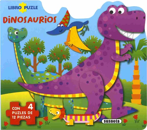 DINOSAURIOS. LIBRO PUZLE.