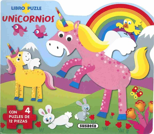 UNICORNIOS. LIBRO PUZLE.