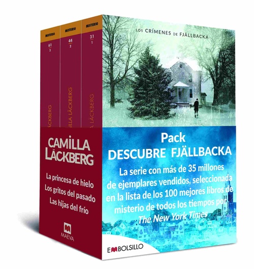LA PRINCESA DE HIELO/LOS GRITOS DEL PASADO/LAS HIJAS DEL FRÍO/LOS CRIMENES DE FJALLBACKA (3 VOLS.)