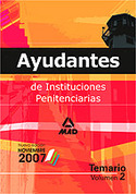2. TEMARIO. AYUDANTES DE INSTITUCIONES PENITENCIARIAS. NOVIEMBRE 2007