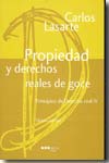 (8ª) IV. PRINCIPIOS DERECHO CIVIL: PROPIEDAD Y DERECHOS REALES DE GOCE