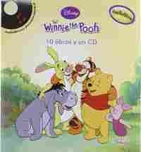 MALETIN WINNIE 10 LIBROS + 1 CD